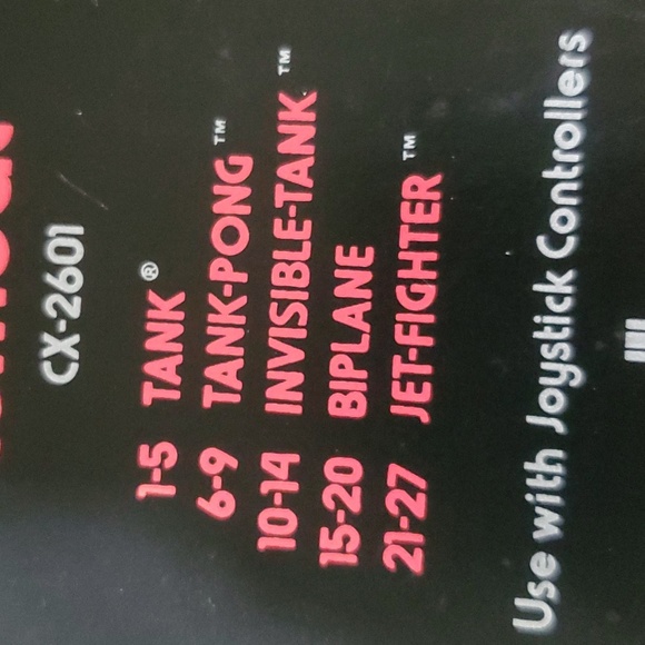 Combat Vintage Game Program by Atari - Picture 4 of 4